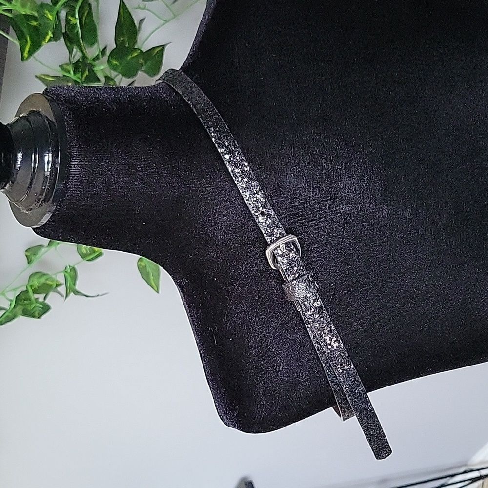 Aritzia TALULA Skinny Glitter Belt